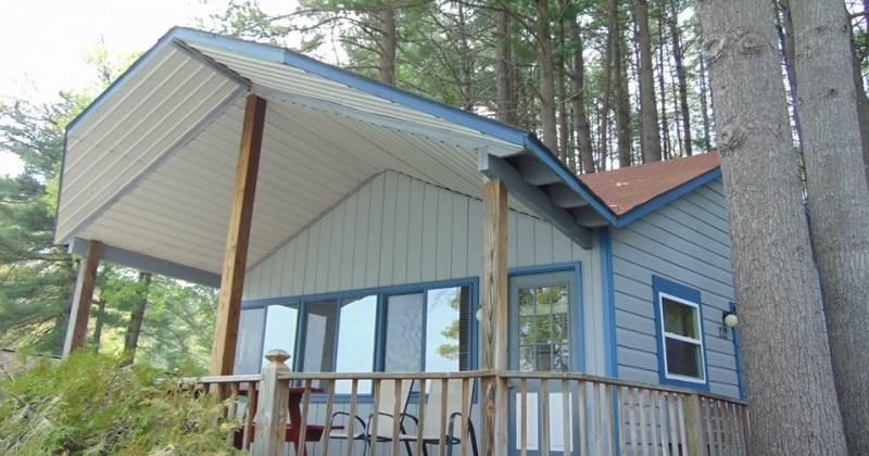 Depe Dene Resort Lake George Bagian luar foto