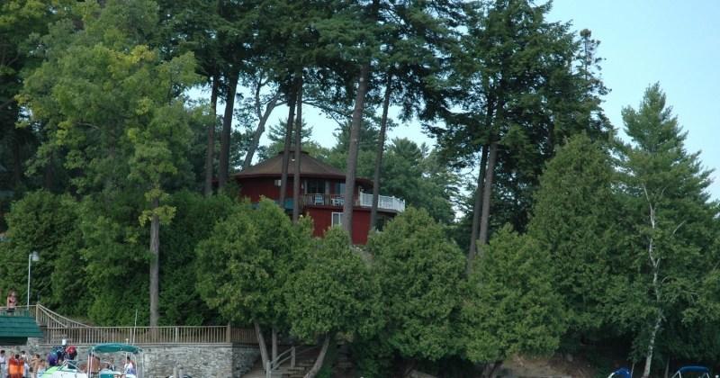 Depe Dene Resort Lake George Bagian luar foto