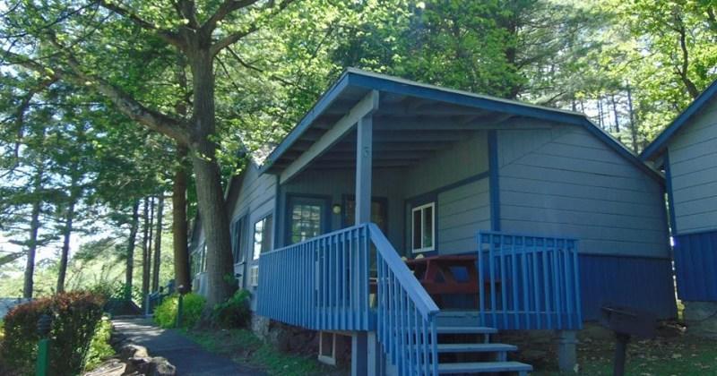 Depe Dene Resort Lake George Bagian luar foto