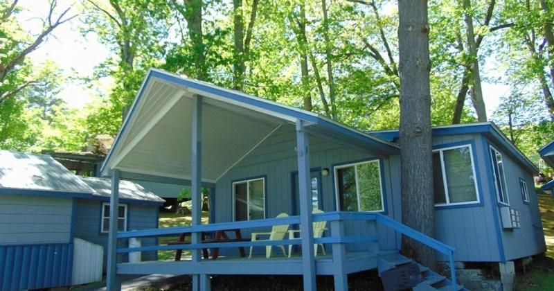 Depe Dene Resort Lake George Bagian luar foto