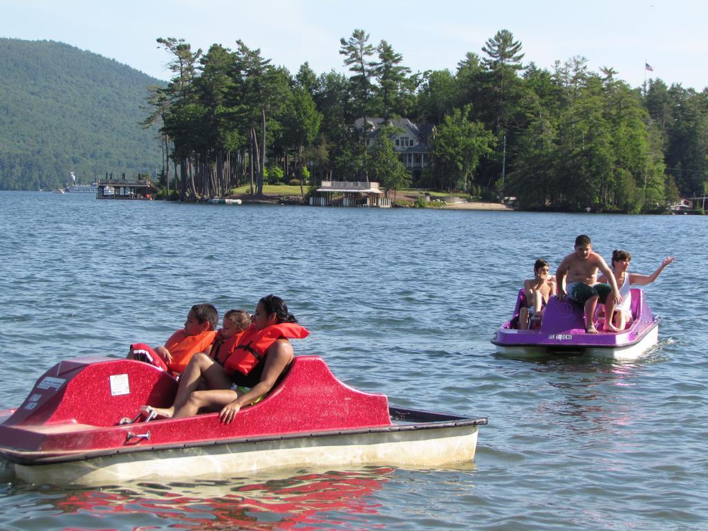Depe Dene Resort Lake George Bagian luar foto